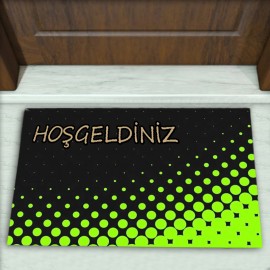 Geometrik Desenli Dekoratif Kapı Önü Paspası No: 2394