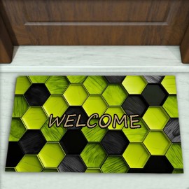 Geometrik Desenli Dekoratif Kapı Önü Paspası No: 2420
