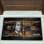 Dolar Desenli Dekoratif Kapı Önü Paspası No: 2425