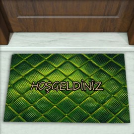 Geometrik Desenli Dekoratif Kapı Önü Paspası No: 2626