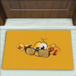 Emoji Desenli Dekoratif Kapı Önü Paspası No: 2672