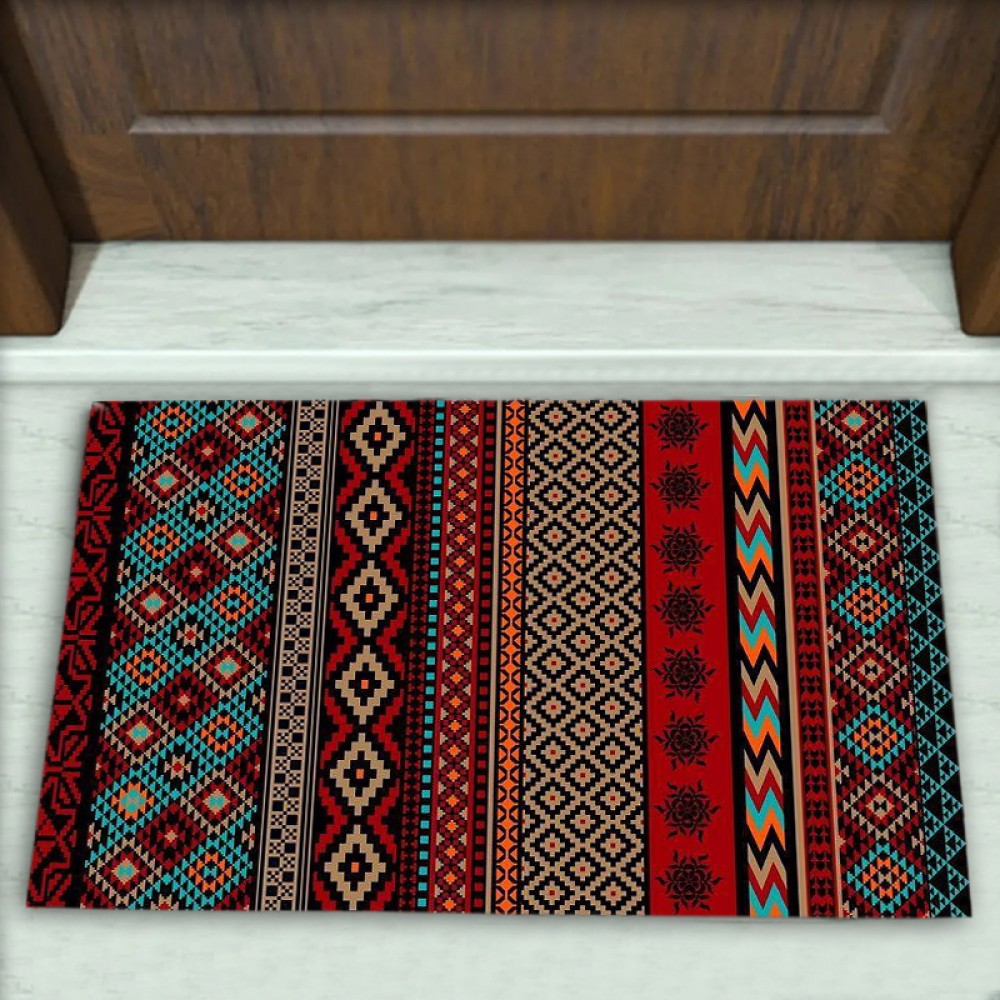 Kilim Desenli Dekoratif Kapı Önü Paspası No: 2725