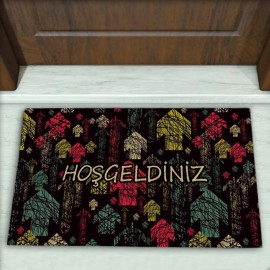 Ok Desenli Dekoratif Kapı Önü Paspası No: 2750