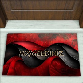 Geometrik Desenli Dekoratif Kapı Önü Paspası No: 2790