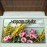 Çiçek Desenli Dekoratif Kapı Önü Paspası No: 2793