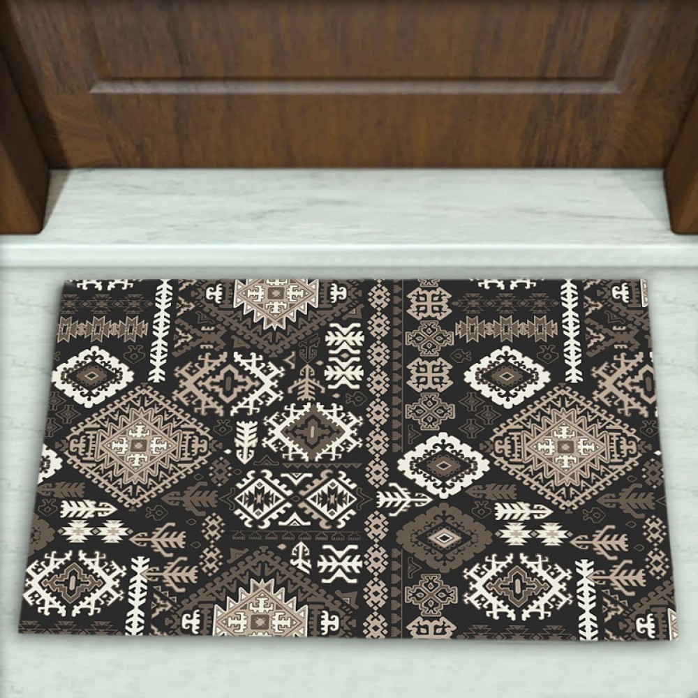 Kilim Desenli Dekoratif Kapı Önü Paspası No: 2850