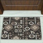 Kilim Desenli Dekoratif Kapı Önü Paspası No: 2850