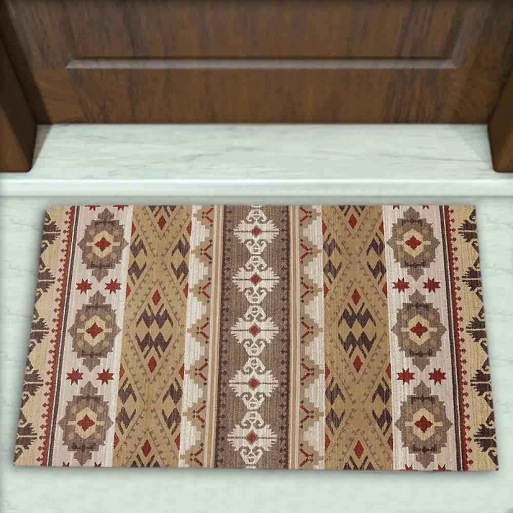 Kilim Desenli Dekoratif Kapı Önü Paspası No: 2883