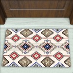 Kilim Desenli Dekoratif Kapı Önü Paspası No: 2894