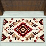 Kilim Desenli Dekoratif Kapı Önü Paspası No: 2895