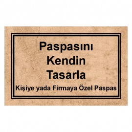 Kişiye & Firmaya Özel Paspas No: 1001