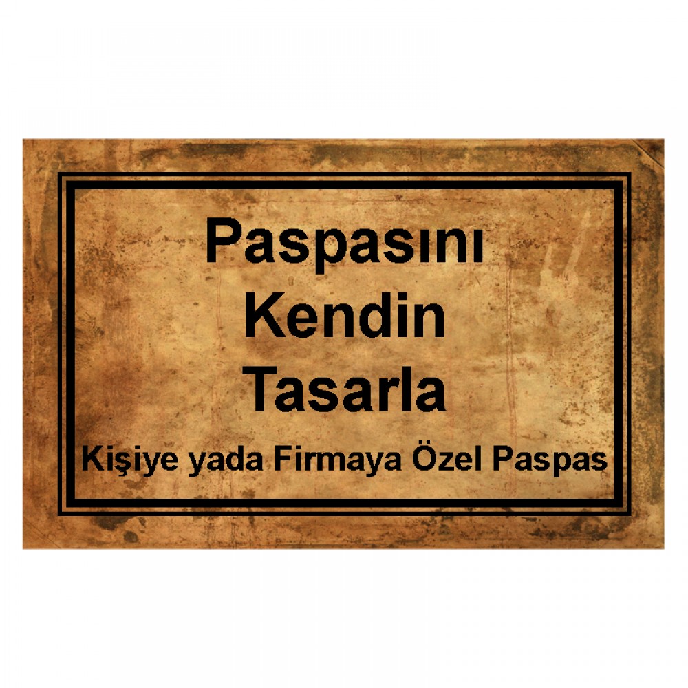 Kişiye & Firmaya Özel Paspas No: 1002