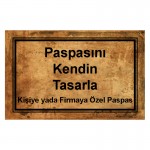 Kişiye & Firmaya Özel Paspas No: 1002