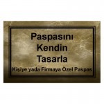 Kişiye & Firmaya Özel Paspas No: 1003