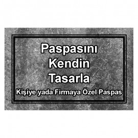 Kişiye & Firmaya Özel Paspas No: 1004