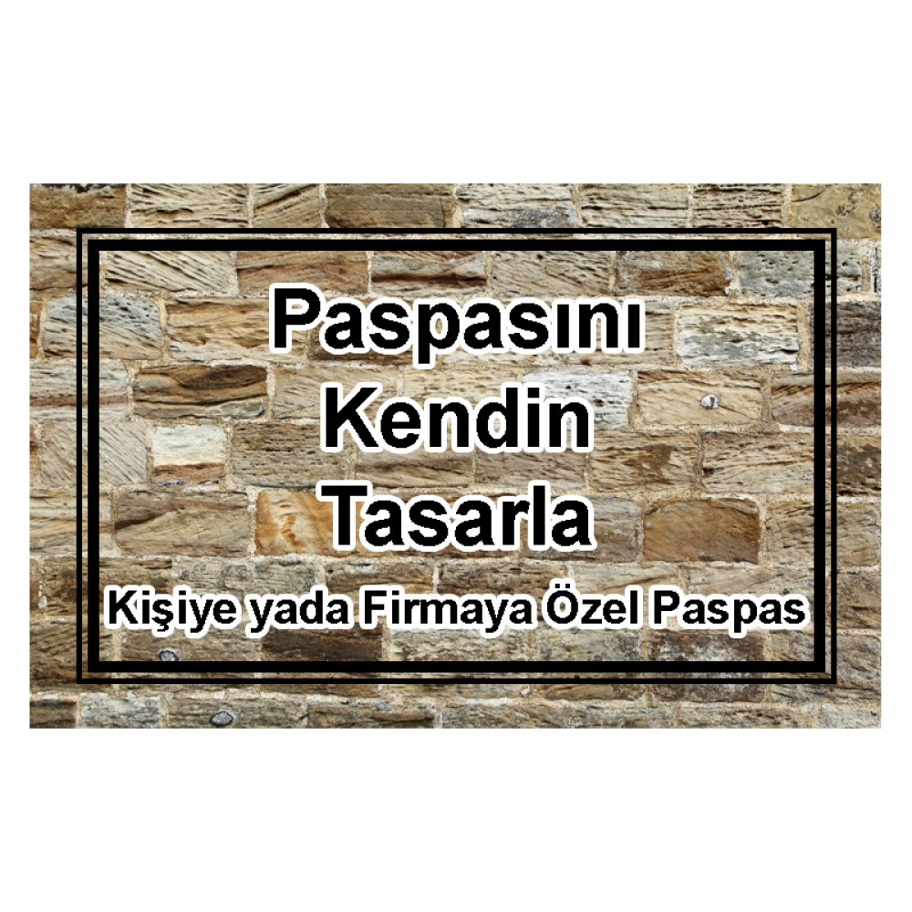 Kişiye & Firmaya Özel Paspas No: 1006