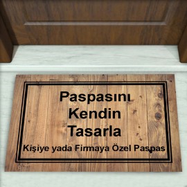 Kişiye & Firmaya Özel Paspas No: 1007
