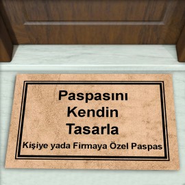 Kişiye & Firmaya Özel Paspas No: 1001