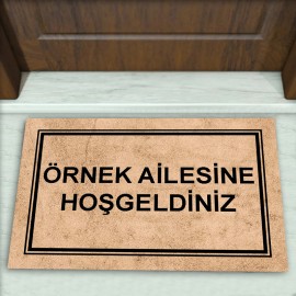 Kişiye & Firmaya Özel Paspas No: 1001